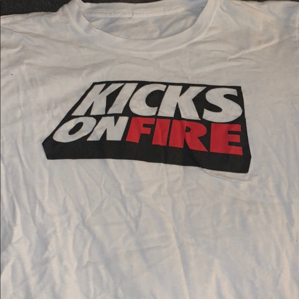 KicksOnFire tee shirt